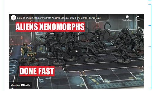 How to paint Xenomorphs with Sprue Gate