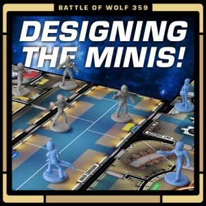 Designing The Miniatures of Star Trek: Away Missions!